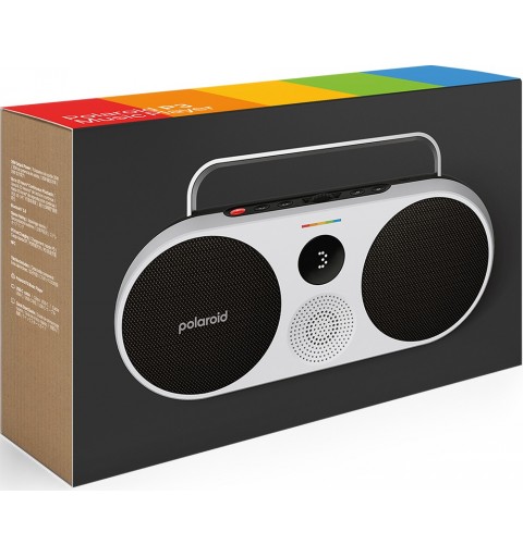 Polaroid PLRMUSICP39089BLK altavoz portátil o de fiesta Negro, Blanco