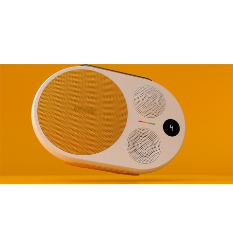 Polaroid PLRMUSICP49094YLW portable party speaker White, Yellow