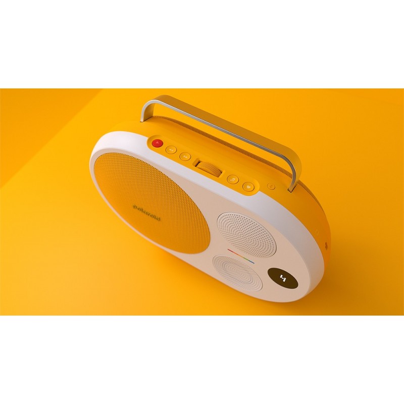 Polaroid PLRMUSICP49094YLW altavoz portátil o de fiesta Blanco, Amarillo