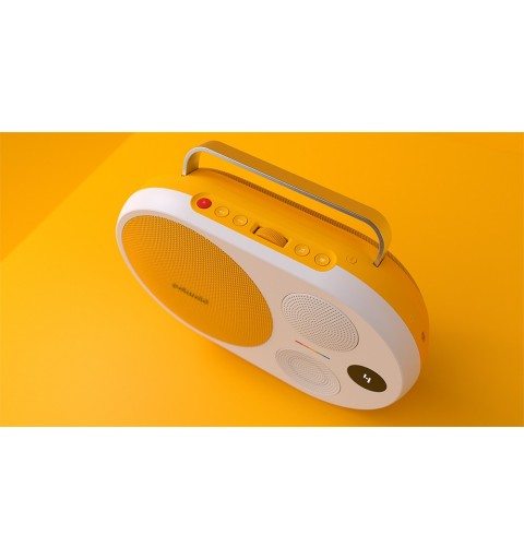 Polaroid PLRMUSICP49094YLW portable party speaker White, Yellow