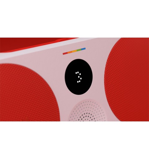 Polaroid PLRMUSICP39091RED portable party speaker Red, White