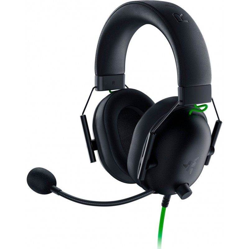 Razer Blackshark V2 X Auriculares Alámbrico Diadema Juego Negro, Verde