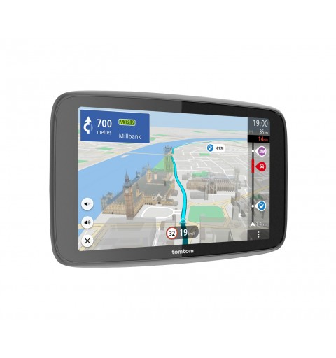 TomTom GO Camper Max navegador Fijo 17,8 cm (7") Pantalla táctil 400 g Negro