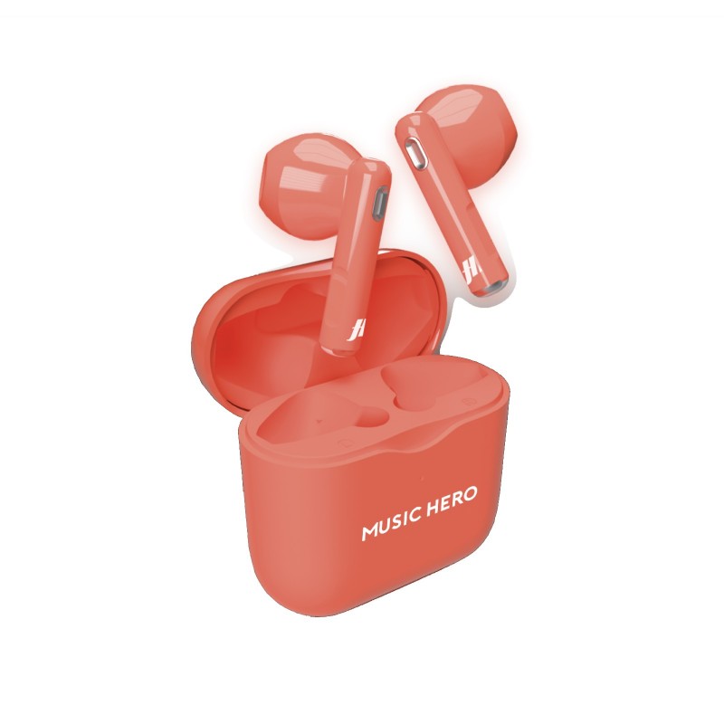 SBS MHTWSFLUOR cuffia e auricolare True Wireless Stereo (TWS) In-ear Musica e Chiamate Rosa