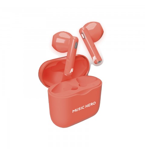 SBS MHTWSFLUOR cuffia e auricolare True Wireless Stereo (TWS) In-ear Musica e Chiamate Rosa