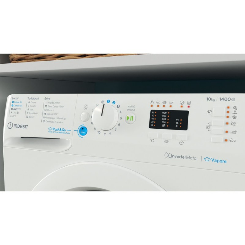 Indesit Lavatrice a libera installazione BWA 101496X WV IT - BWA 101496X WV IT
