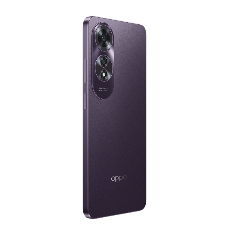 OPPO A60 16,9 cm (6.67") Double SIM Android 14 4G USB Type-C 8 Go 256 Go 5000 mAh Violet