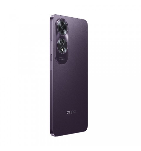 OPPO A60 16,9 cm (6.67") Double SIM Android 14 4G USB Type-C 8 Go 256 Go 5000 mAh Violet