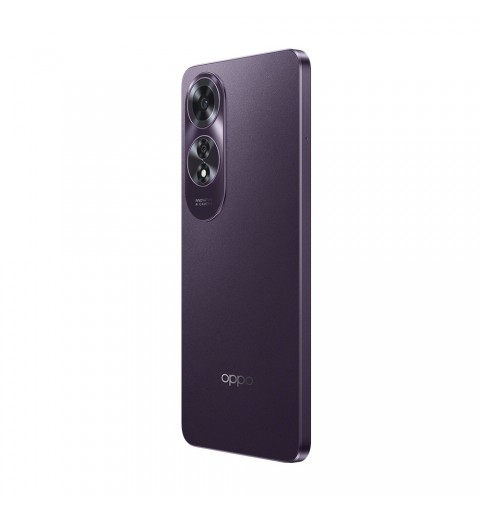 OPPO A60 16,9 cm (6.67") Double SIM Android 14 4G USB Type-C 8 Go 256 Go 5000 mAh Violet