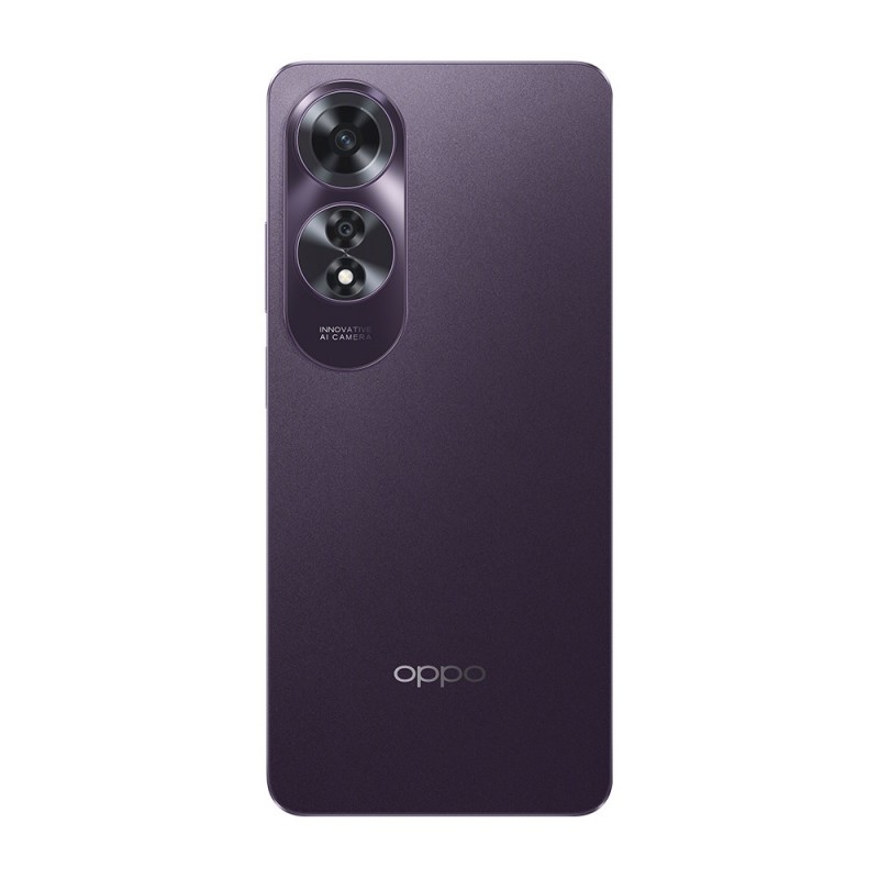 OPPO A60 16,9 cm (6.67") Double SIM Android 14 4G USB Type-C 8 Go 256 Go 5000 mAh Violet