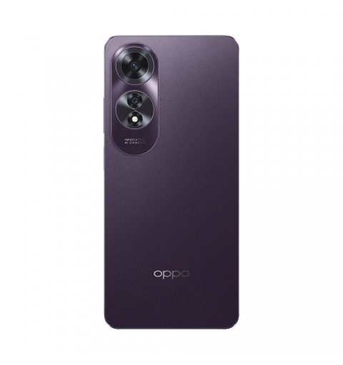 OPPO A60 16,9 cm (6.67") Double SIM Android 14 4G USB Type-C 8 Go 256 Go 5000 mAh Violet
