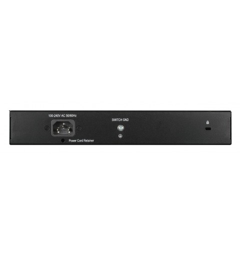 D-Link DGS-1008MP switch No administrado Gigabit Ethernet (10 100 1000) Energía sobre Ethernet (PoE) 1U Negro