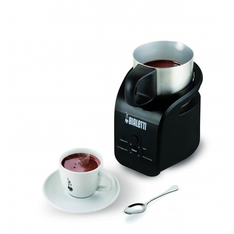 Bialetti 0004436 - Cioccolato e Monta latte 4 temperature - Nero