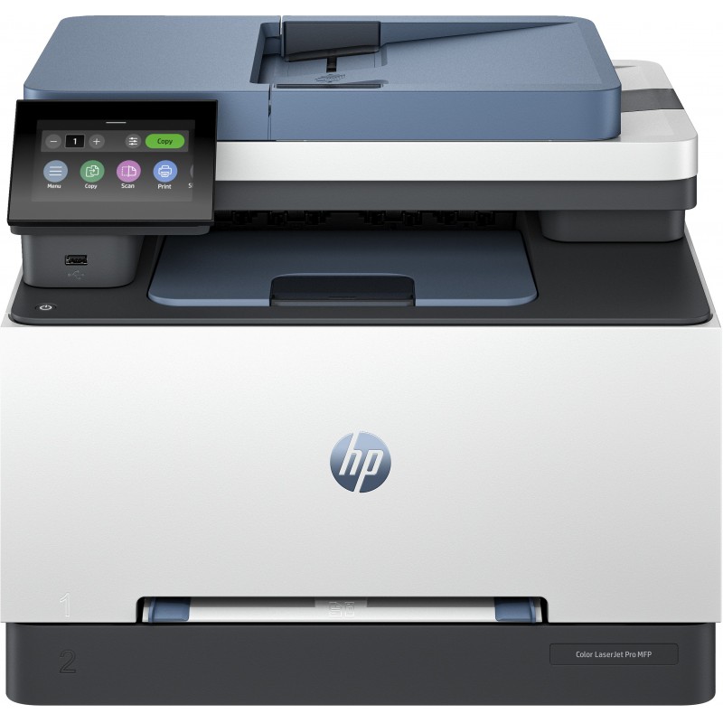 HP Color LaserJet Pro MFP 3302fdn, Farbe, Drucker für Kleine und mittlere Unternehmen, Drucken, Kopieren, Scannen, Faxen,