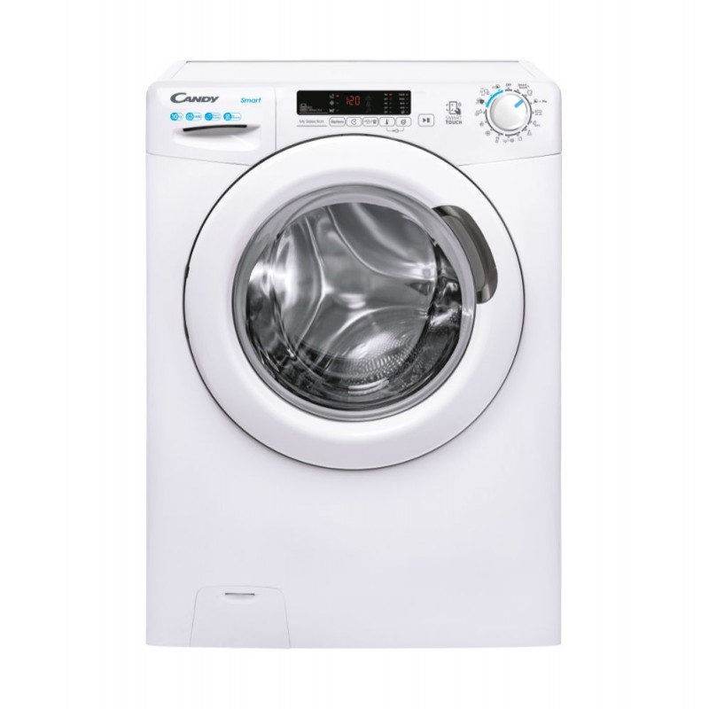 Candy Smart CS 14102DW4 1-S machine à laver Charge avant 10 kg 1400 tr min Blanc