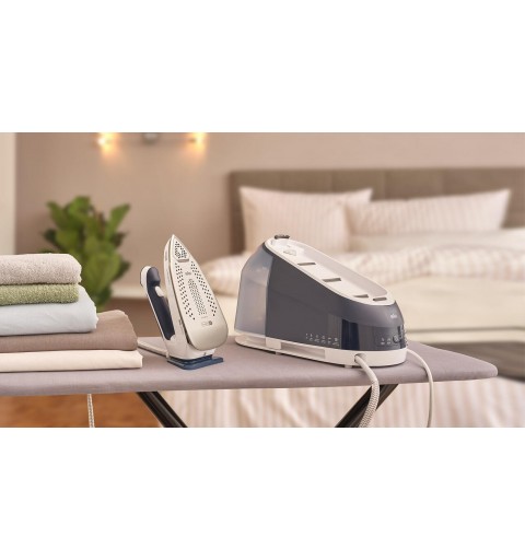 Braun CareStyle 5 IS 5245 BL Dampfbügelstation 2400 W 2 l Eloxalsohle Blau
