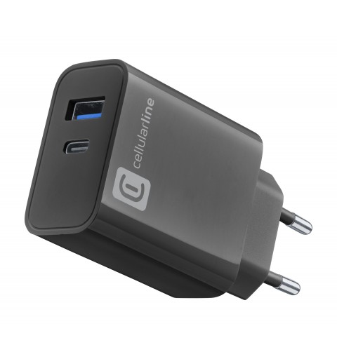 Cellularline Multipower PD 32W Smartphone, Tableta Negro Corriente alterna Auto