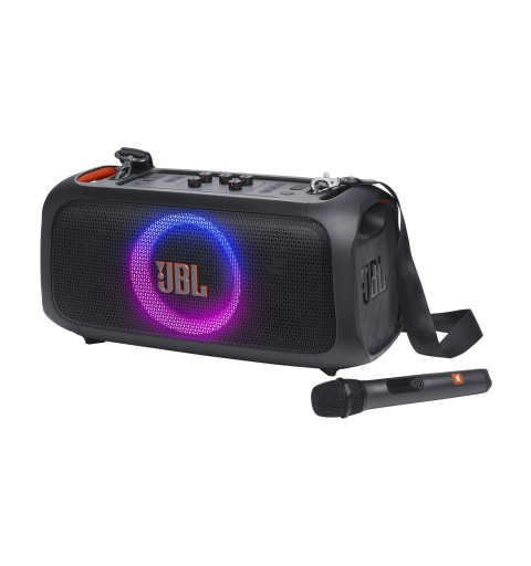JBL JBLPBOTGESEU Tragbarer- Partylautsprecher Tragbarer Stereo-Lautsprecher Schwarz 100 W