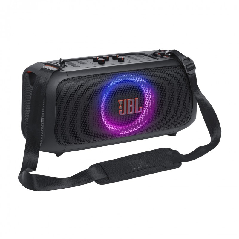 JBL JBLPBOTGESEU Tragbarer- Partylautsprecher Tragbarer Stereo-Lautsprecher Schwarz 100 W