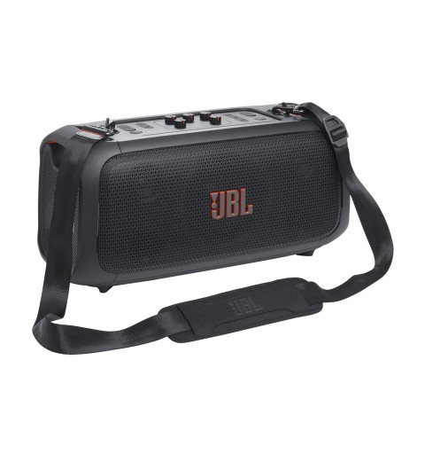 JBL JBLPBOTGESEU Tragbarer- Partylautsprecher Tragbarer Stereo-Lautsprecher Schwarz 100 W