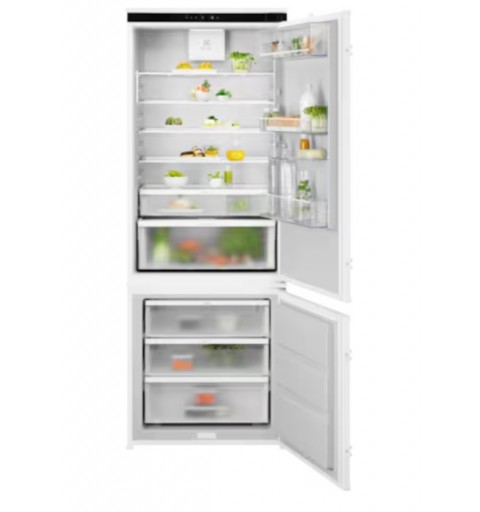 Electrolux ENG7TE75S frigo combine Intégré 376 L E Blanc
