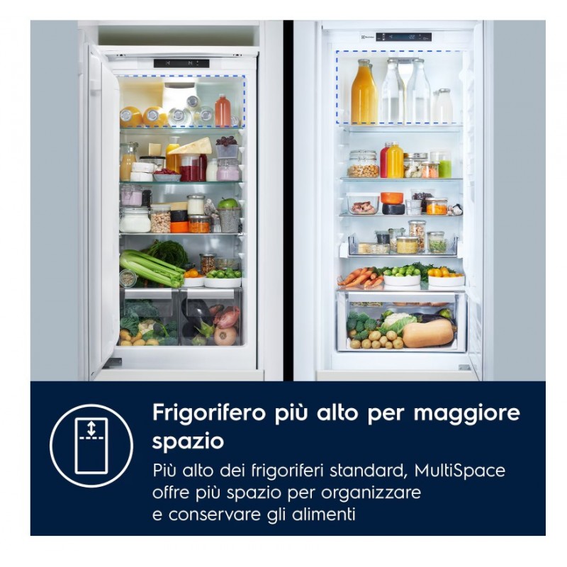 Electrolux ENG7TE75S combi-fridge Built-in 376 L E White