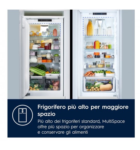 Electrolux ENG7TE75S frigo combine Intégré 376 L E Blanc