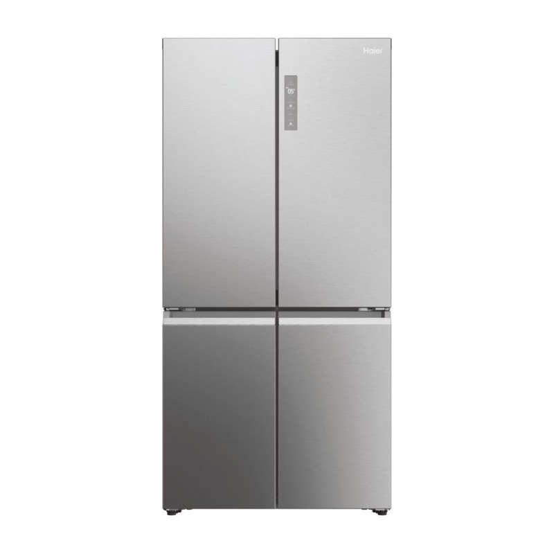 Haier Cube 90 Serie 7 HCR79F19ENMM side-by-side refrigerator Freestanding 646 L E Platinum, Stainless steel