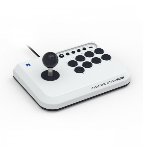 Hori Fighting Stick Mini White, Black USB Flightstick PC, PlayStation 4, PlayStation 5