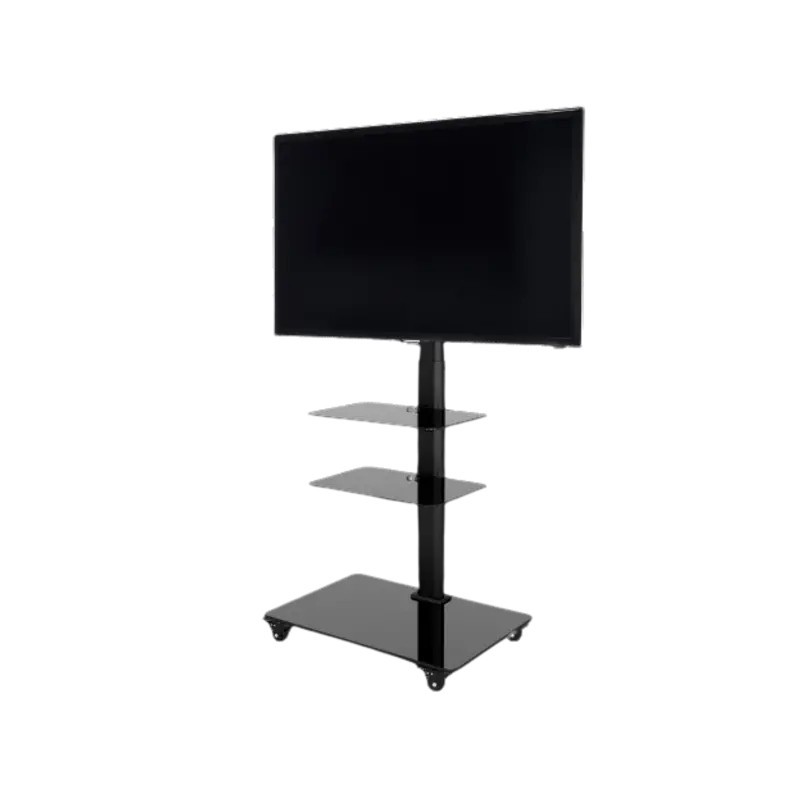 Ciatti TROLLEY65NERO TV stand entertainment centre 3 shelves