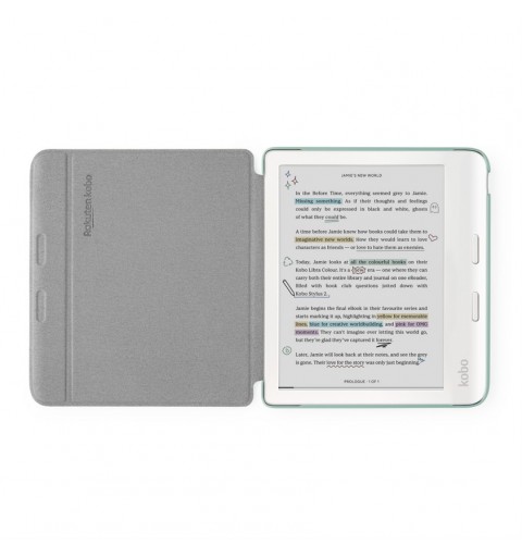 Rakuten Kobo Basic SleepCover e-book reader case 17.8 cm (7") Folio Green