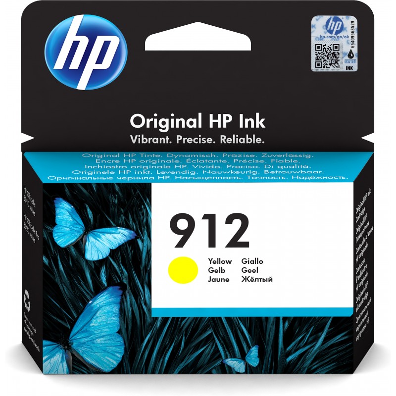 HP 912 Yellow Original Ink Cartridge