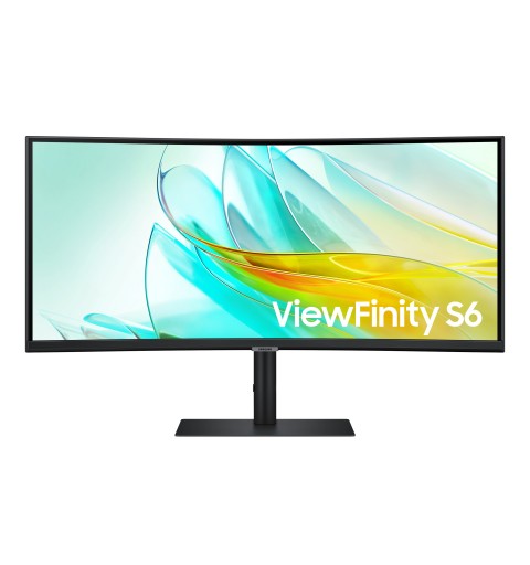 Samsung ViewFinity S6 S65UC Computerbildschirm 86,4 cm (34") 3440 x 1440 Pixel UltraWide Quad HD Schwarz