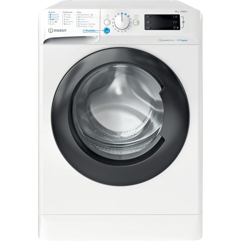 Indesit BWE 101496X WKV IT washing machine Front-load 10 kg 1351 RPM White