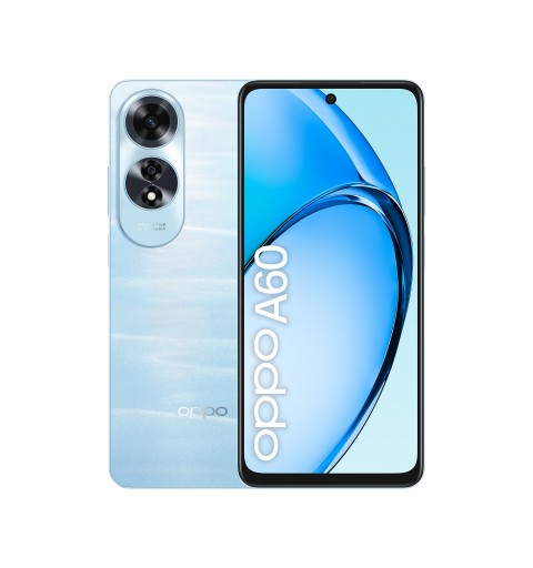 OPPO A60 16,9 cm (6.67") SIM doble Android 14 4G USB Tipo C 8 GB 256 GB 5000 mAh Azul