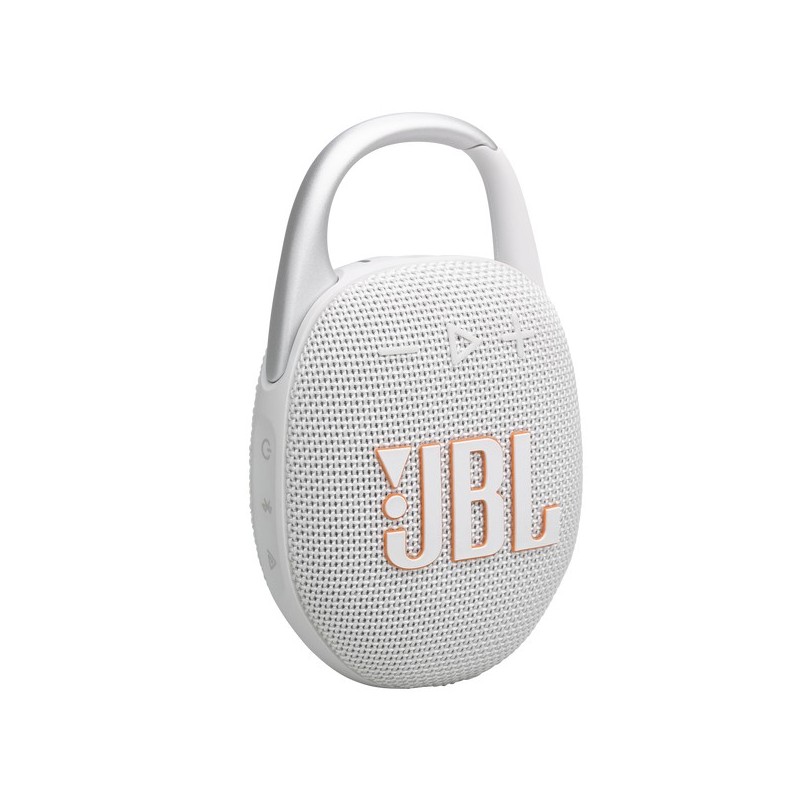JBL Clip 5 Altoparlante portatile mono Bianco 7 W