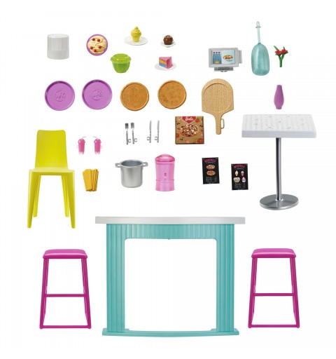 Barbie Cook ‘n Grill Restaurant Doll and Playset