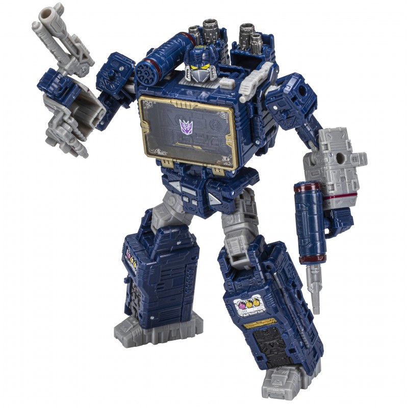 Hasbro Transformers Legacy Transformers Toys Generations Legacy Voyager Soundwave Action Figure - 8 and Up, 7-inch