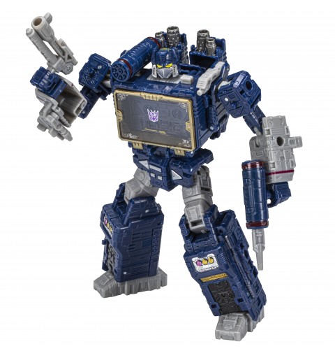 Hasbro Transformers Legacy Transformers Toys Generations Legacy Voyager Soundwave Action Figure - 8 and Up, 7-inch
