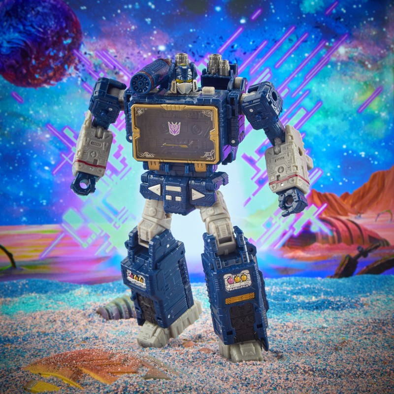 Hasbro Transformers Legacy Transformers Toys Generations Legacy Voyager Soundwave Action Figure - 8 and Up, 7-inch