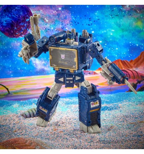 Hasbro Transformers Legacy Transformers Toys Generations Legacy Voyager Soundwave Action Figure - 8 and Up, 7-inch