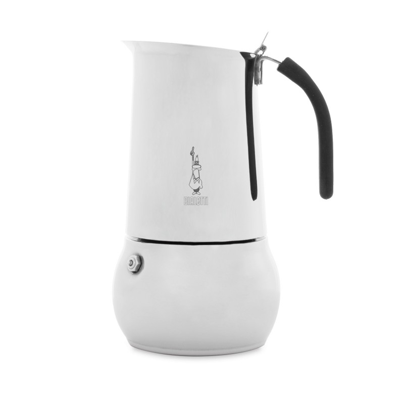 Bialetti Kitty Moka pot 0.23 L Black, Stainless steel