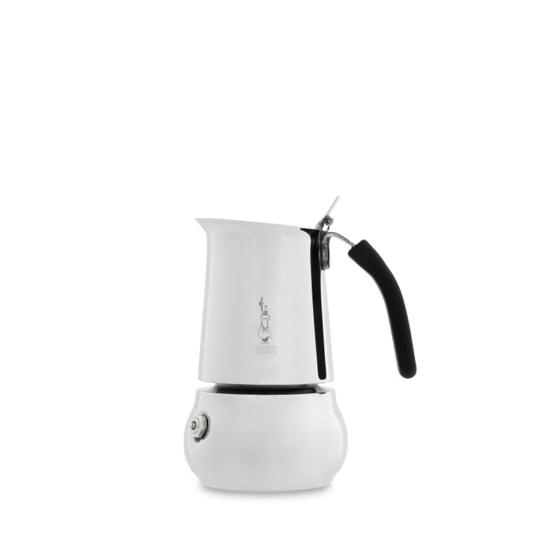 Bialetti Kitty Moka pot 0.23 L Black, Stainless steel
