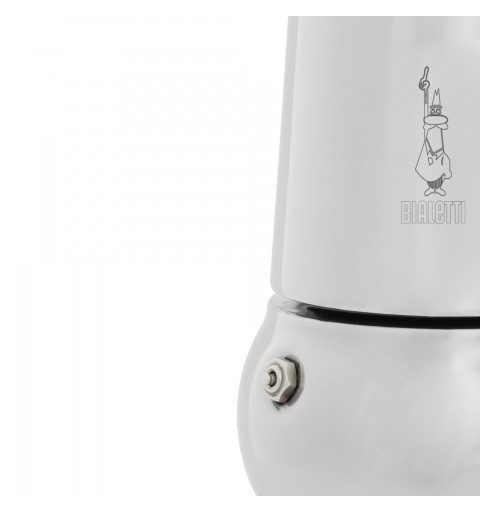 Bialetti Kitty Moka pot 0.23 L Black, Stainless steel