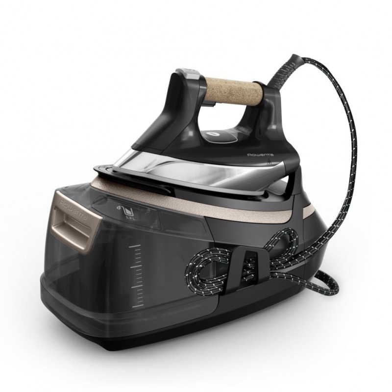 Rowenta Eco Steam Pro 2800 W 1,3 L Semelle 3De Laser HD Microsteam 400 Beige, Noir