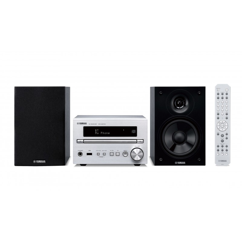 Yamaha MCR-B270D Microcadena de música para uso doméstico 30 W Negro, Plata