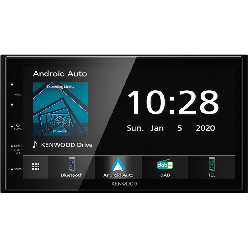Kenwood Moniceiver DMX5020DABS Noir Bluetooth Kenwood Moniceiver DMX5020DABS Noir Bluetooth