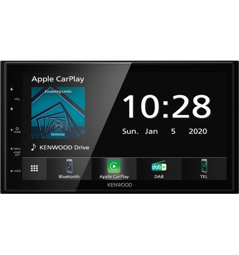 Kenwood Moniceiver DMX5020DABS Noir Bluetooth