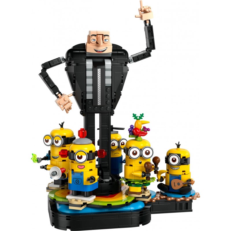 LEGO Alien Conquest Brick-Built Gru and Minions