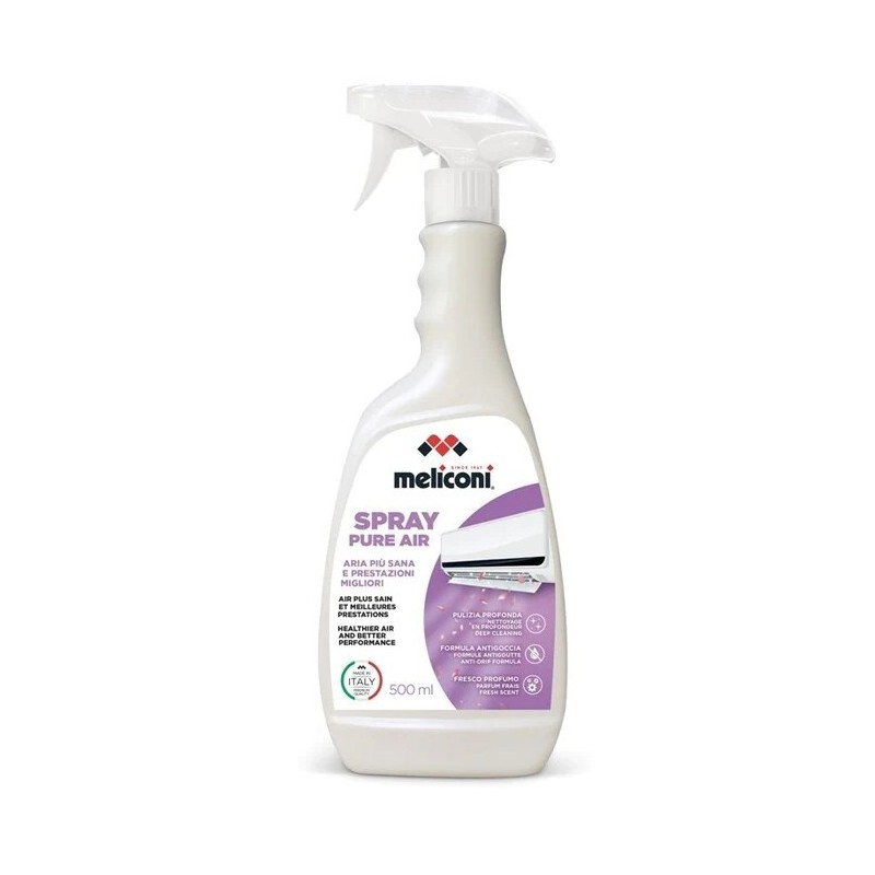 Meliconi Pure AIR Climatiseur Pulvérisateur de nettoyage d'équipement électronique 500 ml Meliconi Pure AIR Climatiseur Pulvérisateur de nettoyage d'équipement électronique 500 ml
